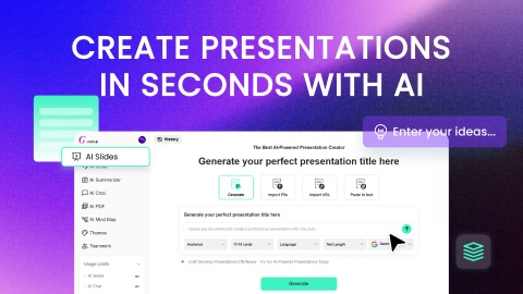 Make presentations with AI