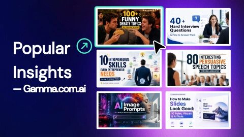 Gamma.com.ai Blogs